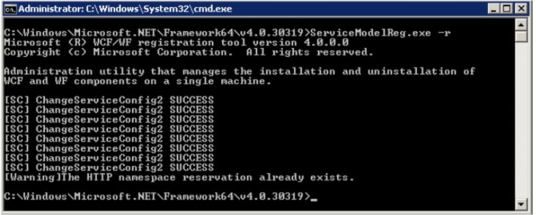 You can check if the installation succeed by observing the message in the command prompt.